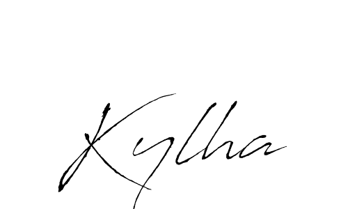 Also we have Kylha name is the best signature style. Create professional handwritten signature collection using Antro_Vectra autograph style. Kylha signature style 6 images and pictures png