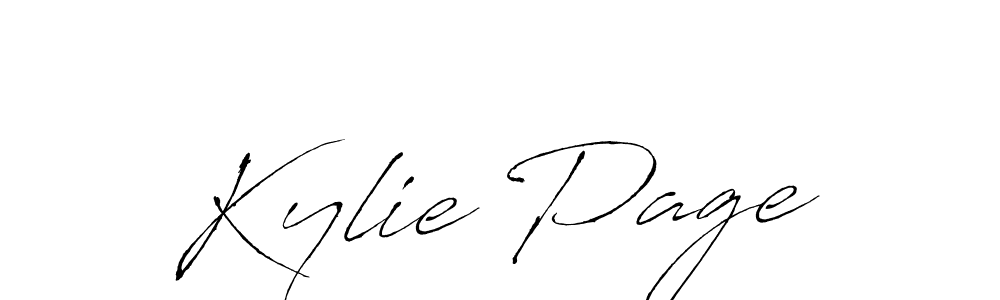 if you are searching for the best signature style for your name Kylie Page. so please give up your signature search. here we have designed multiple signature styles  using Antro_Vectra. Kylie Page signature style 6 images and pictures png