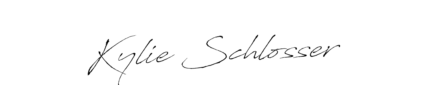 You should practise on your own different ways (Antro_Vectra) to write your name (Kylie Schlosser) in signature. don't let someone else do it for you. Kylie Schlosser signature style 6 images and pictures png