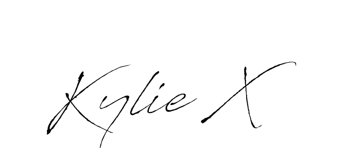 Also You can easily find your signature by using the search form. We will create Kylie X name handwritten signature images for you free of cost using Antro_Vectra sign style. Kylie X signature style 6 images and pictures png