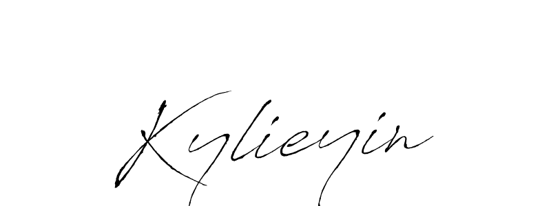 How to make Kylieyin signature? Antro_Vectra is a professional autograph style. Create handwritten signature for Kylieyin name. Kylieyin signature style 6 images and pictures png