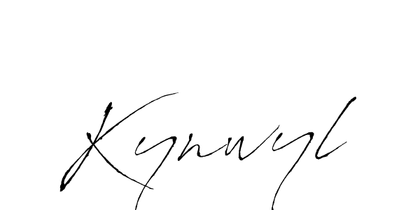 How to make Kynwyl name signature. Use Antro_Vectra style for creating short signs online. This is the latest handwritten sign. Kynwyl signature style 6 images and pictures png