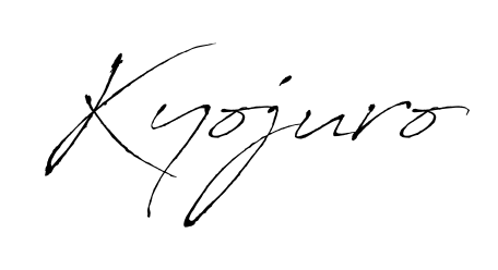 Style your name Kyojuro with confidence using Antro_Vectra signature design. Simple, elegant, and ready for immediate document use. Kyojuro signature style 6 images and pictures png