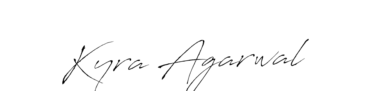 You should practise on your own different ways (Antro_Vectra) to write your name (Kyra Agarwal) in signature. don't let someone else do it for you. Kyra Agarwal signature style 6 images and pictures png