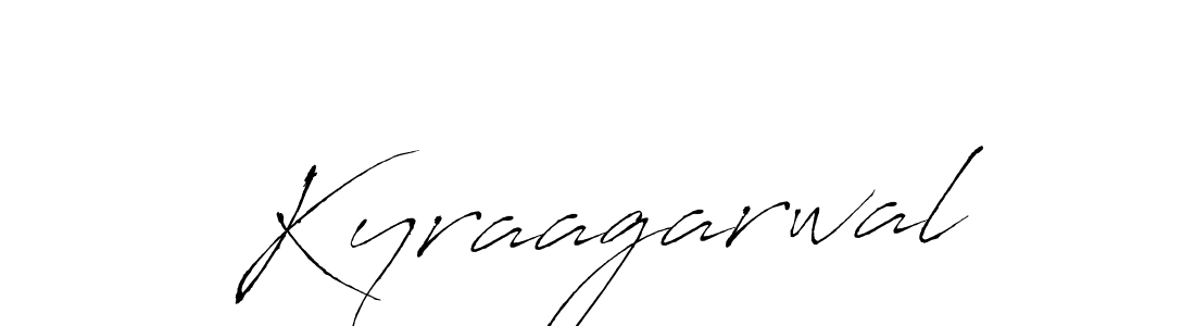 Once you've used our free online signature maker to create your best signature Antro_Vectra style, it's time to enjoy all of the benefits that Kyraagarwal name signing documents. Kyraagarwal signature style 6 images and pictures png