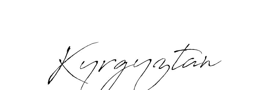 Similarly Antro_Vectra is the best handwritten signature design. Signature creator online .You can use it as an online autograph creator for name Kyrgyztan. Kyrgyztan signature style 6 images and pictures png