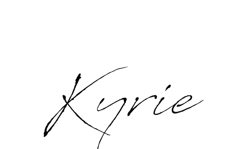 Antro_Vectra is a professional signature style that is perfect for those who want to add a touch of class to their signature. It is also a great choice for those who want to make their signature more unique. Get Kyrie name to fancy signature for free. Kyrie signature style 6 images and pictures png