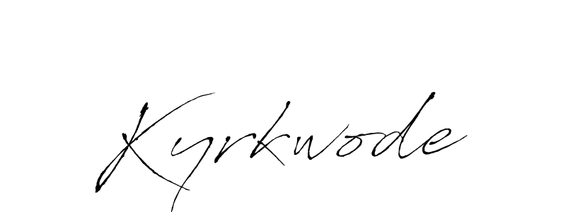 Once you've used our free online signature maker to create your best signature Antro_Vectra style, it's time to enjoy all of the benefits that Kyrkwode name signing documents. Kyrkwode signature style 6 images and pictures png