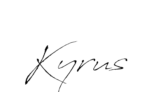 Make a beautiful signature design for name Kyrus. Use this online signature maker to create a handwritten signature for free. Kyrus signature style 6 images and pictures png