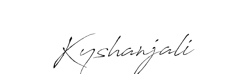 Make a beautiful signature design for name Kyshanjali. Use this online signature maker to create a handwritten signature for free. Kyshanjali signature style 6 images and pictures png