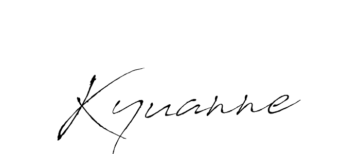 How to Draw Kyuanne signature style? Antro_Vectra is a latest design signature styles for name Kyuanne. Kyuanne signature style 6 images and pictures png