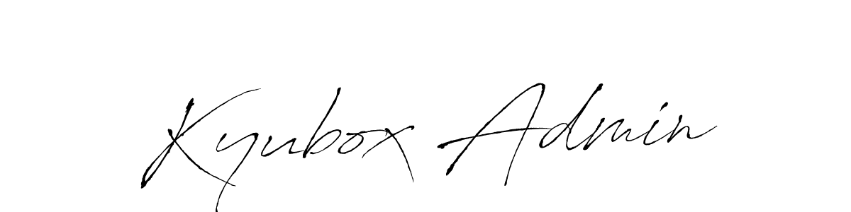 See photos of Kyubox Admin official signature by Spectra . Check more albums & portfolios. Read reviews & check more about Antro_Vectra font. Kyubox Admin signature style 6 images and pictures png