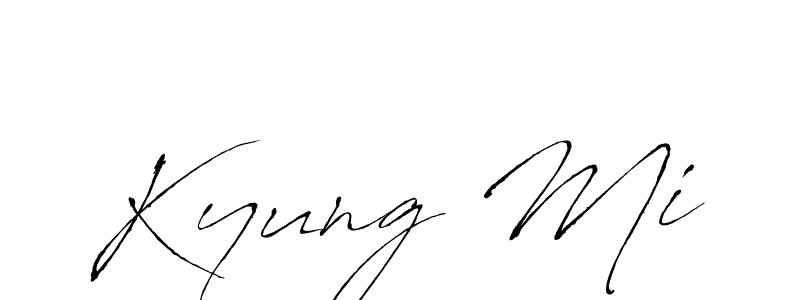 Make a beautiful signature design for name Kyung Mi. Use this online signature maker to create a handwritten signature for free. Kyung Mi signature style 6 images and pictures png