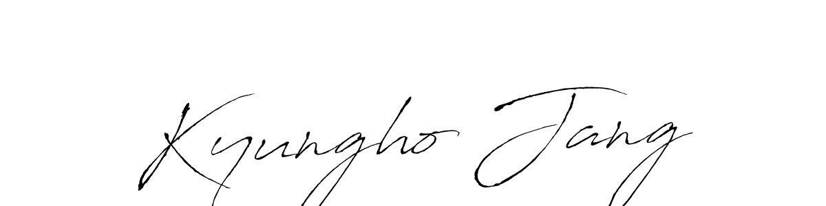 This is the best signature style for the Kyungho Jang name. Also you like these signature font (Antro_Vectra). Mix name signature. Kyungho Jang signature style 6 images and pictures png