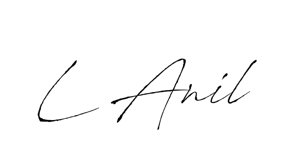 It looks lik you need a new signature style for name L Anil. Design unique handwritten (Antro_Vectra) signature with our free signature maker in just a few clicks. L Anil signature style 6 images and pictures png