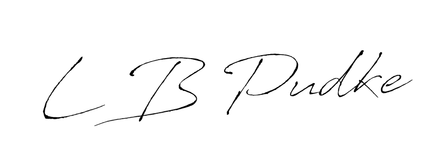 Best and Professional Signature Style for L B Pudke. Antro_Vectra Best Signature Style Collection. L B Pudke signature style 6 images and pictures png