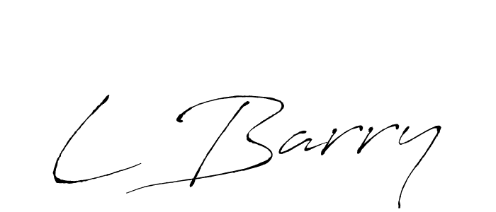 Best and Professional Signature Style for L Barry. Antro_Vectra Best Signature Style Collection. L Barry signature style 6 images and pictures png