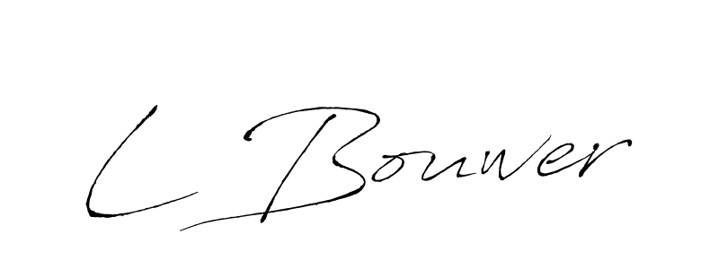 Also we have L Bouwer name is the best signature style. Create professional handwritten signature collection using Antro_Vectra autograph style. L Bouwer signature style 6 images and pictures png