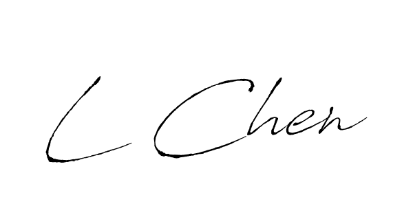 L Chen stylish signature style. Best Handwritten Sign (Antro_Vectra) for my name. Handwritten Signature Collection Ideas for my name L Chen. L Chen signature style 6 images and pictures png