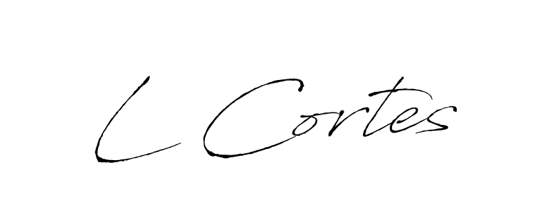 You can use this online signature creator to create a handwritten signature for the name L Cortes. This is the best online autograph maker. L Cortes signature style 6 images and pictures png