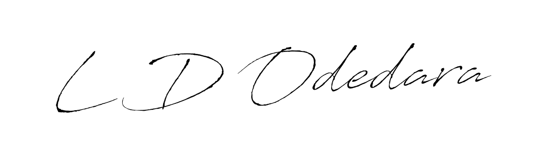 Also we have L D Odedara name is the best signature style. Create professional handwritten signature collection using Antro_Vectra autograph style. L D Odedara signature style 6 images and pictures png