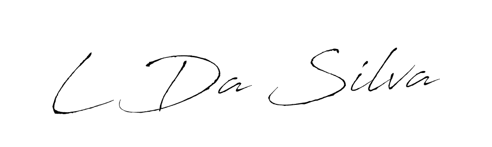 Similarly Antro_Vectra is the best handwritten signature design. Signature creator online .You can use it as an online autograph creator for name L Da Silva. L Da Silva signature style 6 images and pictures png