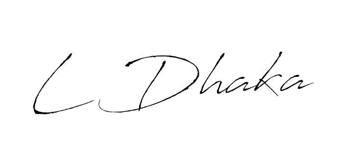 How to Draw L Dhaka signature style? Antro_Vectra is a latest design signature styles for name L Dhaka. L Dhaka signature style 6 images and pictures png