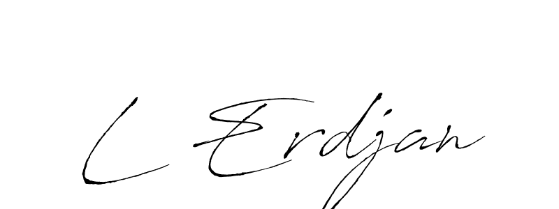 You can use this online signature creator to create a handwritten signature for the name L Erdjan. This is the best online autograph maker. L Erdjan signature style 6 images and pictures png