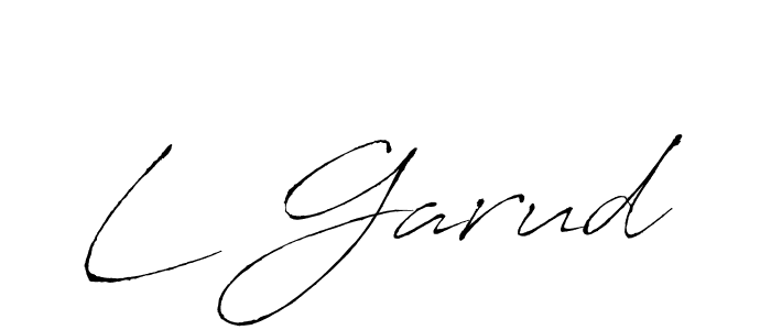 Also we have L Garud name is the best signature style. Create professional handwritten signature collection using Antro_Vectra autograph style. L Garud signature style 6 images and pictures png