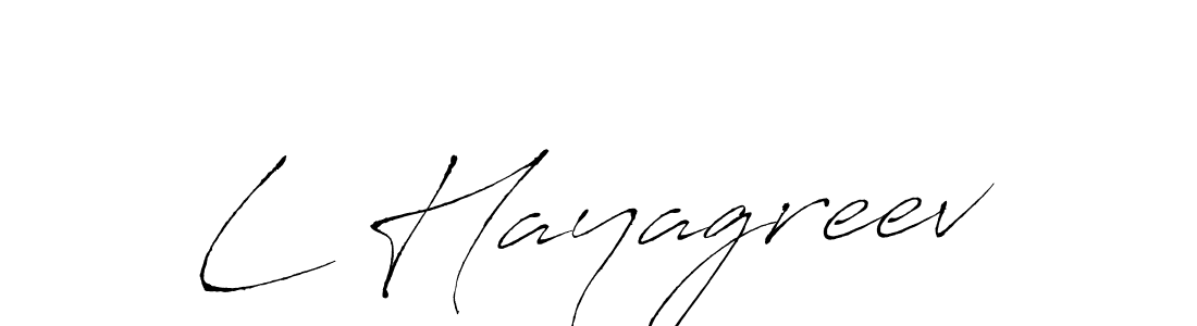 It looks lik you need a new signature style for name L Hayagreev. Design unique handwritten (Antro_Vectra) signature with our free signature maker in just a few clicks. L Hayagreev signature style 6 images and pictures png