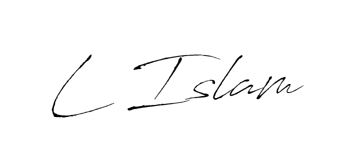 See photos of L Islam official signature by Spectra . Check more albums & portfolios. Read reviews & check more about Antro_Vectra font. L Islam signature style 6 images and pictures png