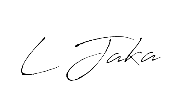 It looks lik you need a new signature style for name L Jaka. Design unique handwritten (Antro_Vectra) signature with our free signature maker in just a few clicks. L Jaka signature style 6 images and pictures png