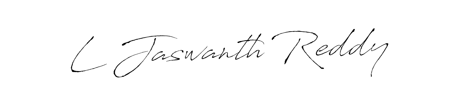 This is the best signature style for the L Jaswanth Reddy name. Also you like these signature font (Antro_Vectra). Mix name signature. L Jaswanth Reddy signature style 6 images and pictures png