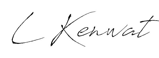 Also You can easily find your signature by using the search form. We will create L Kenwat name handwritten signature images for you free of cost using Antro_Vectra sign style. L Kenwat signature style 6 images and pictures png
