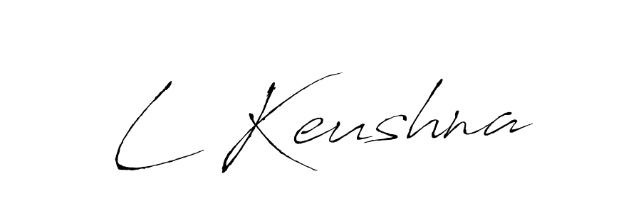 Also we have L Keushna name is the best signature style. Create professional handwritten signature collection using Antro_Vectra autograph style. L Keushna signature style 6 images and pictures png