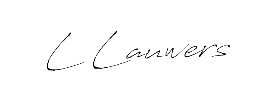 Also You can easily find your signature by using the search form. We will create L Lauwers name handwritten signature images for you free of cost using Antro_Vectra sign style. L Lauwers signature style 6 images and pictures png