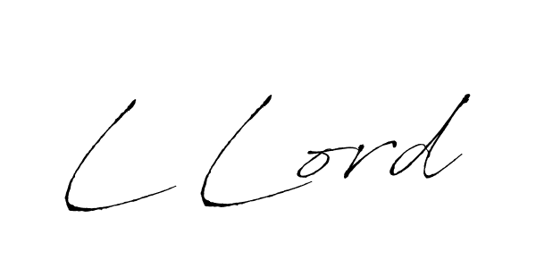 The best way (Antro_Vectra) to make a short signature is to pick only two or three words in your name. The name L Lord include a total of six letters. For converting this name. L Lord signature style 6 images and pictures png