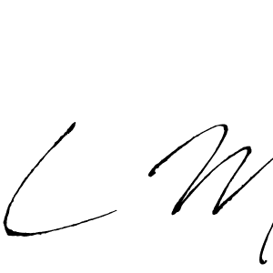 Also You can easily find your signature by using the search form. We will create L M name handwritten signature images for you free of cost using Antro_Vectra sign style. L M signature style 6 images and pictures png