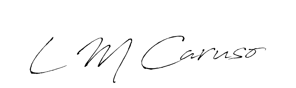 Once you've used our free online signature maker to create your best signature Antro_Vectra style, it's time to enjoy all of the benefits that L M Caruso name signing documents. L M Caruso signature style 6 images and pictures png