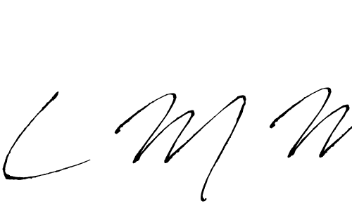 Antro_Vectra is a professional signature style that is perfect for those who want to add a touch of class to their signature. It is also a great choice for those who want to make their signature more unique. Get L M M name to fancy signature for free. L M M signature style 6 images and pictures png