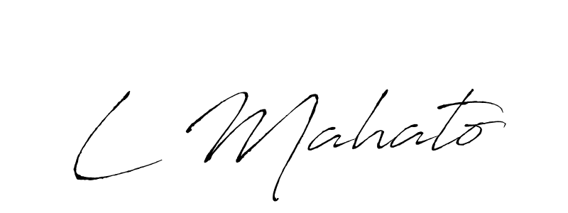 How to Draw L Mahato signature style? Antro_Vectra is a latest design signature styles for name L Mahato. L Mahato signature style 6 images and pictures png