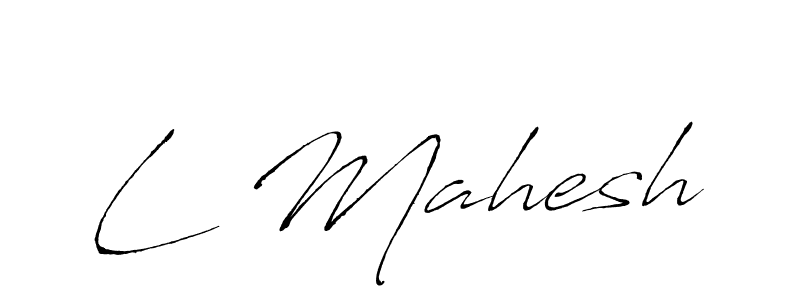 Also You can easily find your signature by using the search form. We will create L Mahesh name handwritten signature images for you free of cost using Antro_Vectra sign style. L Mahesh signature style 6 images and pictures png