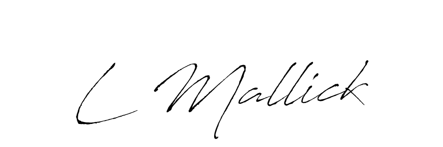 Similarly Antro_Vectra is the best handwritten signature design. Signature creator online .You can use it as an online autograph creator for name L Mallick. L Mallick signature style 6 images and pictures png