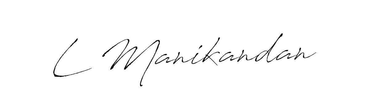 How to Draw L Manikandan signature style? Antro_Vectra is a latest design signature styles for name L Manikandan. L Manikandan signature style 6 images and pictures png