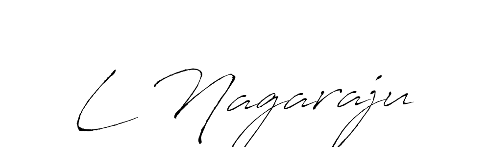 Make a beautiful signature design for name L Nagaraju. Use this online signature maker to create a handwritten signature for free. L Nagaraju signature style 6 images and pictures png