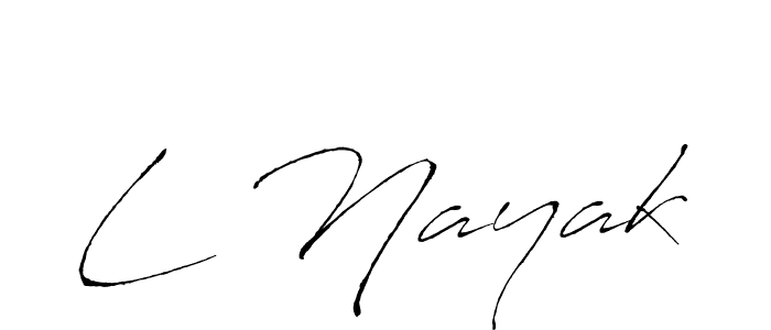 Once you've used our free online signature maker to create your best signature Antro_Vectra style, it's time to enjoy all of the benefits that L Nayak name signing documents. L Nayak signature style 6 images and pictures png