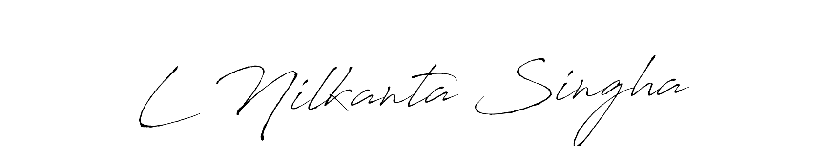 See photos of L Nilkanta Singha official signature by Spectra . Check more albums & portfolios. Read reviews & check more about Antro_Vectra font. L Nilkanta Singha signature style 6 images and pictures png