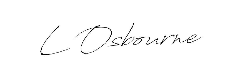 How to Draw L Osbourne signature style? Antro_Vectra is a latest design signature styles for name L Osbourne. L Osbourne signature style 6 images and pictures png