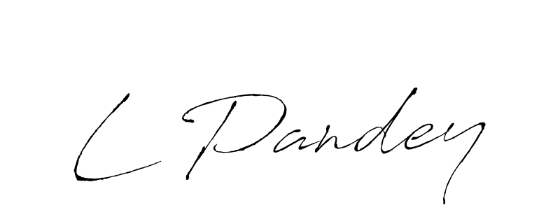 Also You can easily find your signature by using the search form. We will create L Pandey name handwritten signature images for you free of cost using Antro_Vectra sign style. L Pandey signature style 6 images and pictures png