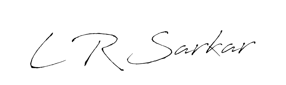 Make a beautiful signature design for name L R Sarkar. Use this online signature maker to create a handwritten signature for free. L R Sarkar signature style 6 images and pictures png